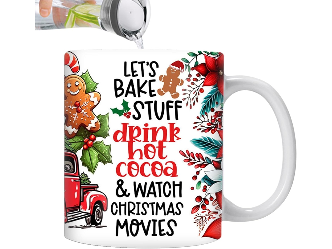 Canecas De Natal, Caneca De Cerâmica Para Decoração De Café