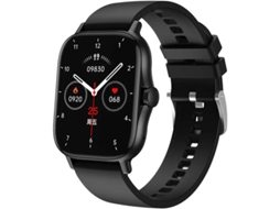Smartwatch feminino masculino com mostrador dinâmico e tela dividida 3D, rastreador inteligente Bestvite (preto)
