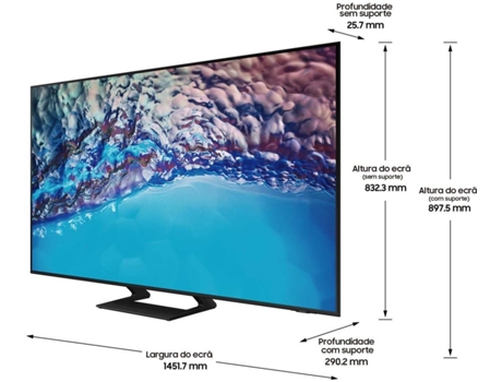 TV SAMSUNG UE65BU8505KXXC (LED - 65'' - 165 cm - 4K Ultra HD - Smart TV)