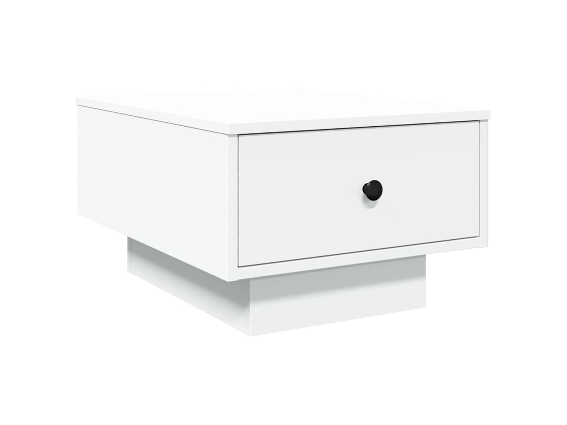 Mesa de Centro Derivados de Madeira Branco MAISON EXCLUSIVE (60x45x31 cm)