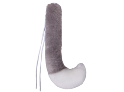 Conjunto de Orelhas e Cauda Fasst, peludo, para Halloween, Natal, cosplay