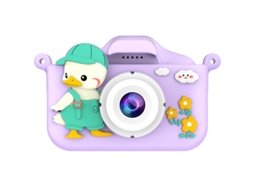 Câmera Infantil, Mini Câmera De Vídeo De Desenho Animado, Câmera Digital Adequada Para Presentes De Natal Para Crianças Brilvibera (pato)