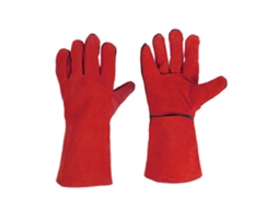 Luvas De Soldadura De Couro Isolantes E Resistentes Ao Calor Para Camping, Piquenique, Churrasco, Cozinha, Assado E Manejo De Animais Em Casa
