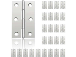 Conjunto De 24 Dobradiças Pequenas Para Portas, De Aço Inoxidável, Para Armários, De Piano E Para Caixas De Joias