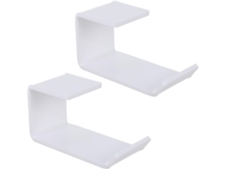 Lurelia Conjunto Para Headset, Acessórios De Proteção E Decoração, Metal, Branco