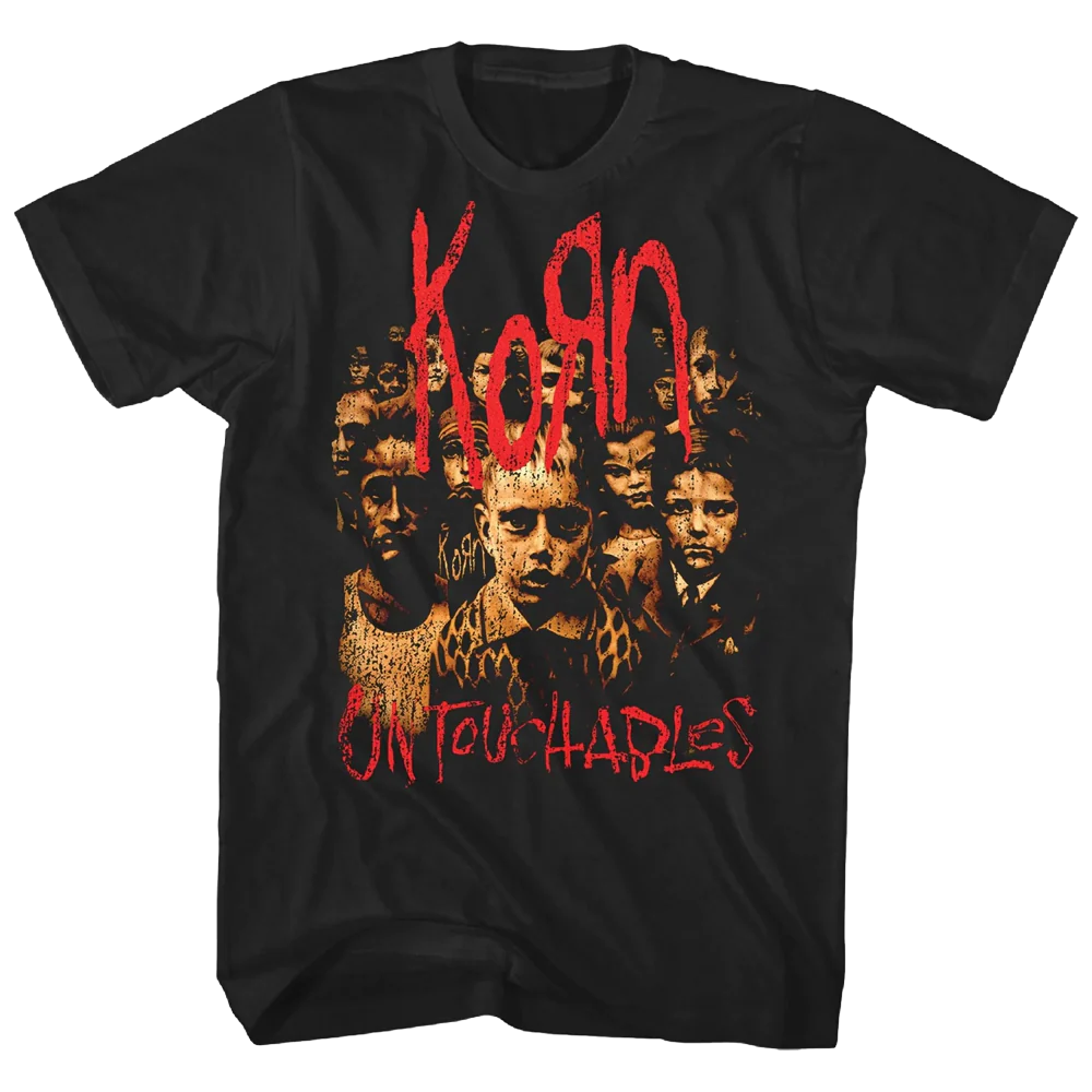 Korn Untouchables T-shirt Unisex Rockinstone Size:m