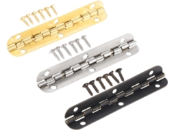 Conjunto De 4 Dobradiças Para Portas Armários E Malas, Com 6 Furos, Para Joias, Caixas De Madeira E Decoração Móveis