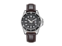 Relógio De Pulso Cagarny 6863, Modelo Fashion, À Prova D'água, Com Movimento De Quartzo E Pulseira De Couro.