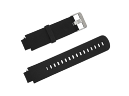 Pulseira De Silicone Para Substituição De Smartwatch, Cor Única, Para Amazfit Verge 3, Preta