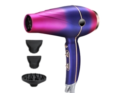 Secador De Cabelo Profissional De Cerâmica De Alta Potência Para Salão Com Difusor E Concentrador, Com Íons Negativos. Ly Ebike