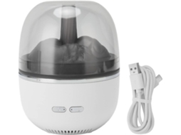 Difusor De Óleos Essenciais Srliya Mini, Umidificador Aromaterapia, Ultrassônico, 260 Ml
