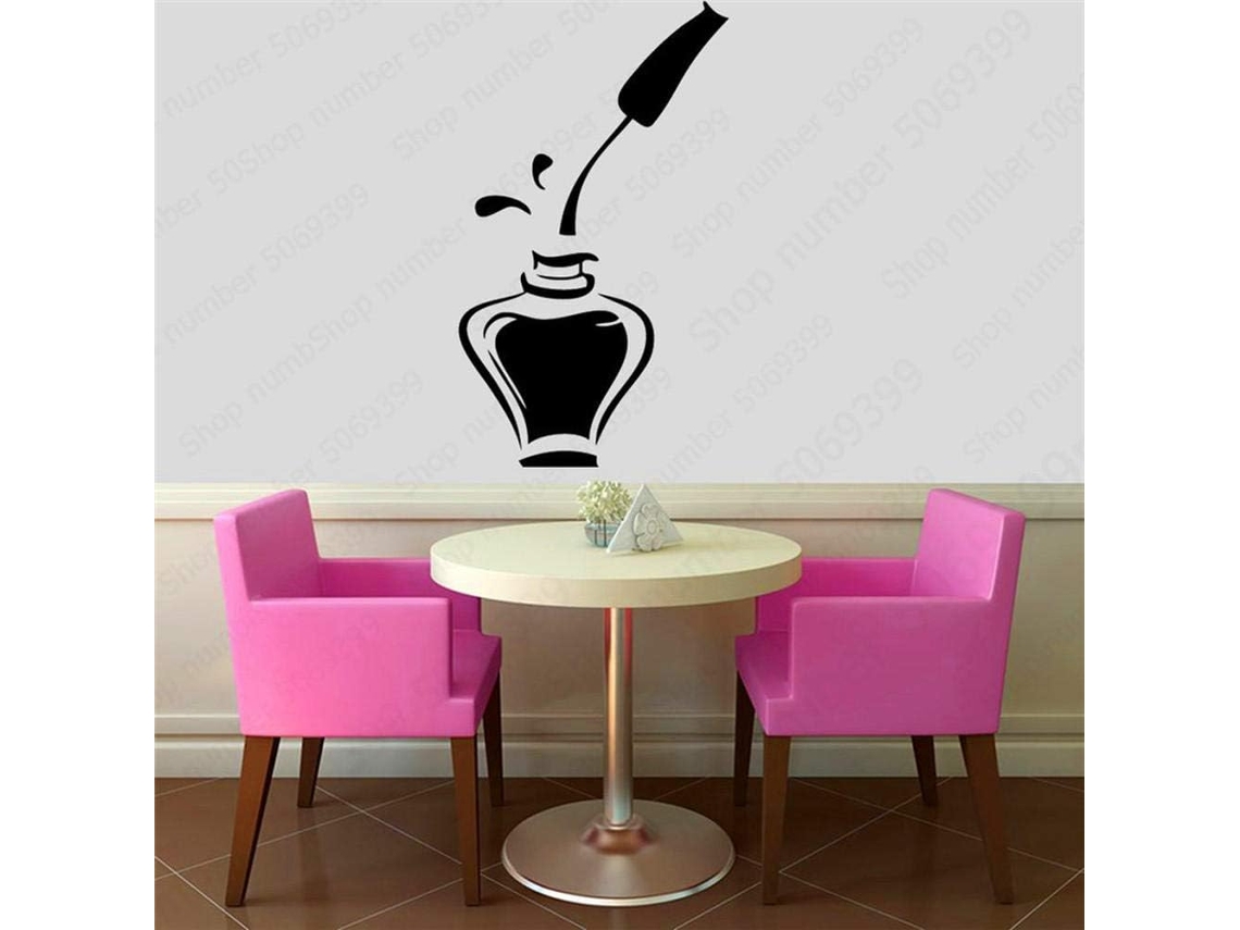 Adesivos Muraux En Vinyle Adesivos Muraux Amovibles Restaurante Art Affiche Murale 77x52cm