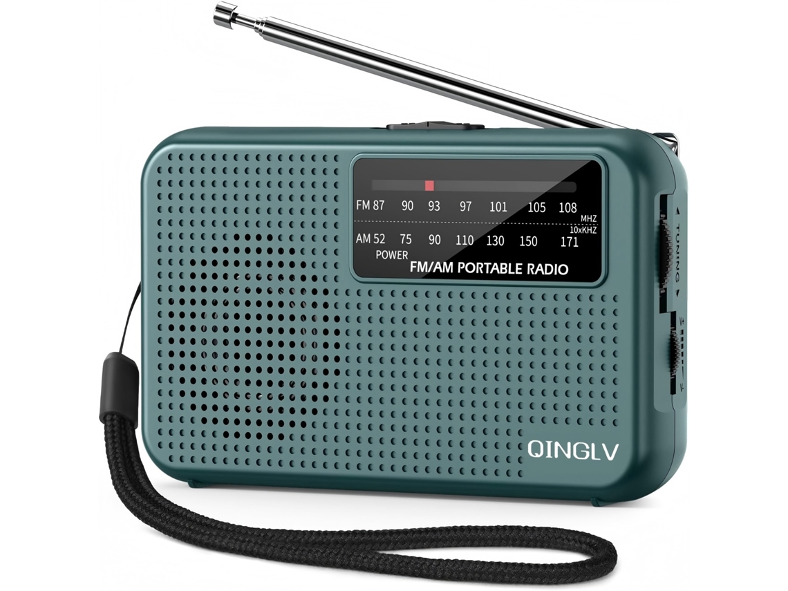 Mini Rádio Portátil com Recepção Am/fm. MDUG