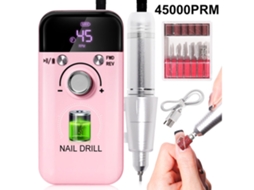 Lixa Unhas Profissional, Removedor Elétrico de Unhas, Kit de Ferramentas de Lixa com Carregamento Sem Fio STELASPLEN