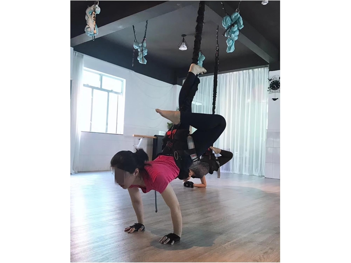 Jyhhcys Equipamento De Exercício Com Corda Elástica Tamanho Grande, Kit Salto Elástico Para Ambientes Fechados