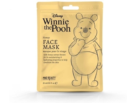 Máscara de Rosto MAD BEAUTY Disney Winnie de Pooh Winnie (25 ml)