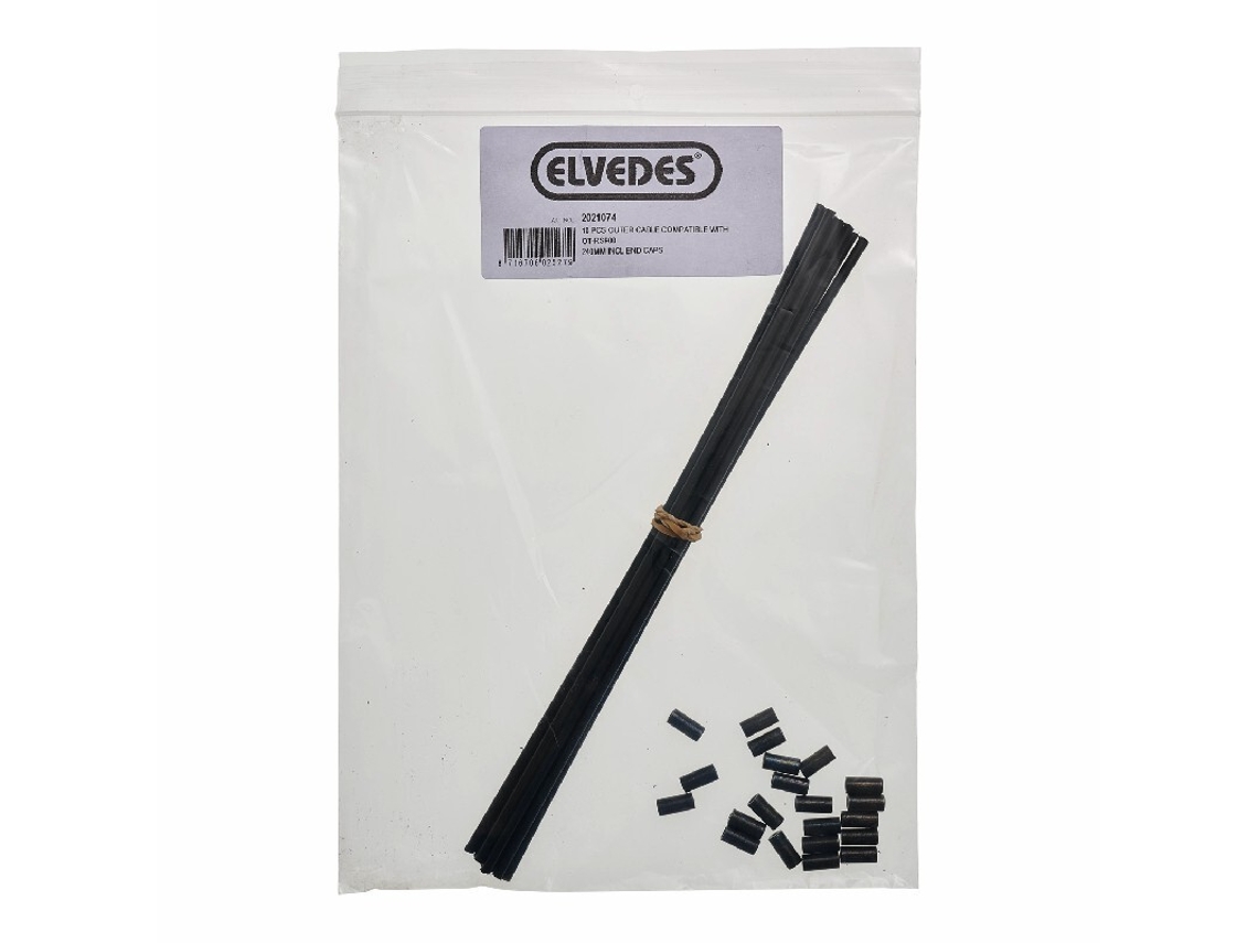 10 cabos de velocidade incl. férulas ELVEDES Shimano S