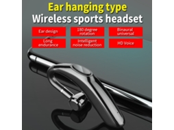 Fone De Ouvido Bluetooth 5.1 Sem Fio Com Microfone Redução De Ruído Ear-hook Para Esportes Dirigir Trabalho