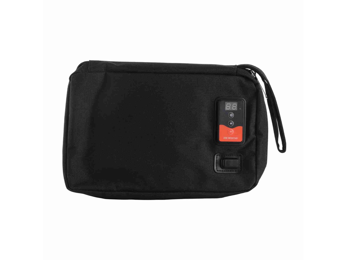Mali aquecedor de Toalhas para Bebê Portátil Usb com Ajuste de Temperatura Preto