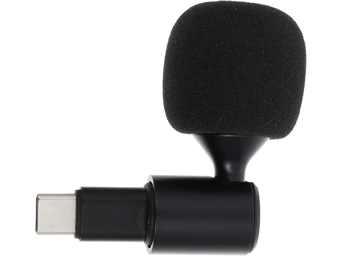 Microfone Porttil Usb C Com Espuma ? Gravao E Conferncias Para Telemveis E Tablets Orysin