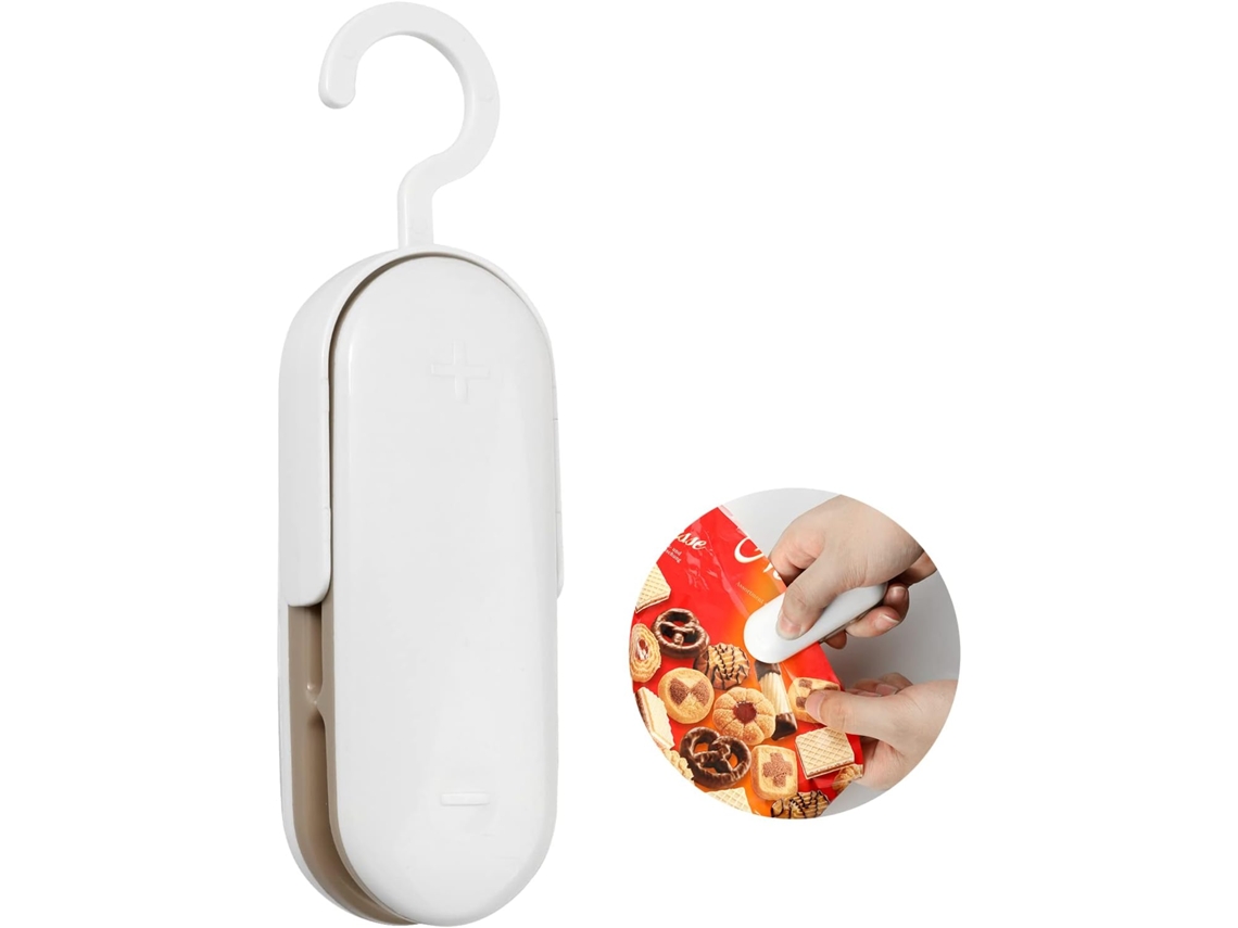 2 Mini Seladoras De Sacos, Seladoras Portáteis A Vácuo Para Sacos Plásticos Com Capuz., Para Selagem E Conservação De Alimentos