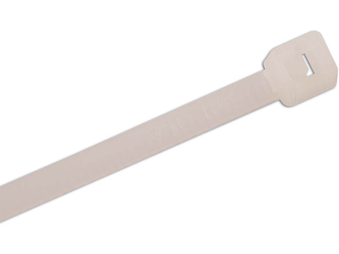 30282 Abraçadeira De Nylon Hellermann Natural 200 Mm X 4,6 Mm T50r 100 Unidades
