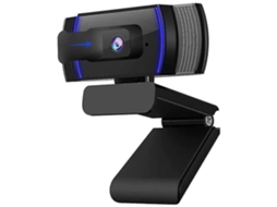Lurelia Webcam Vsm-98, Microfone, Preto, Usb, Imagem Nítida, Para Pc E Videochamadas
