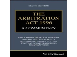 Livro The Arbitration Act 1996 de Bruce Harris (Inglês)