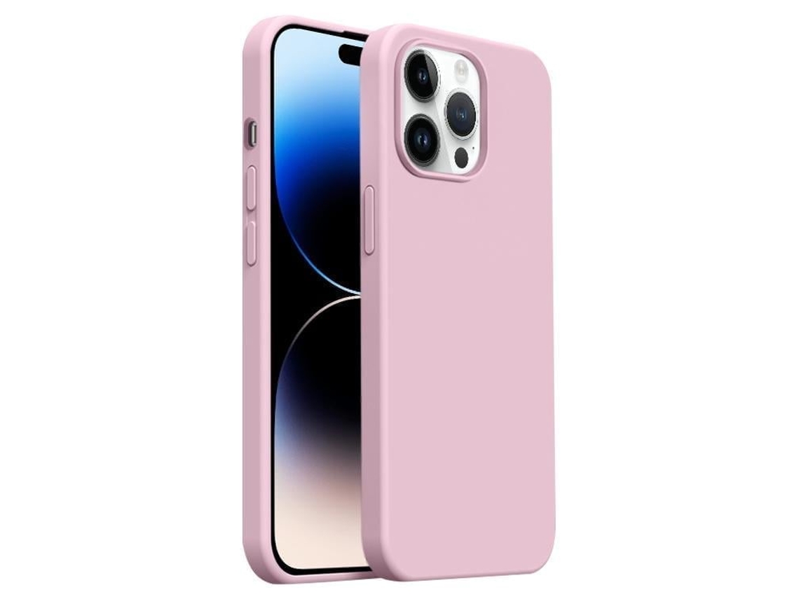 Capa De Silicone Líquido Ultra Fina Para Iphone 14 Pro Max - Cobertura Total - Magsafe