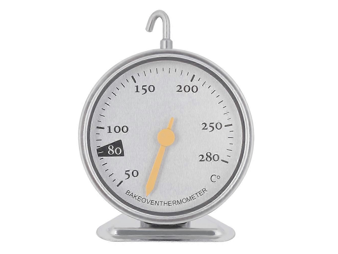 Termômetro De Forno Em Aço Inoxidável Com Mostrador Grande, Cozinha Para 50 A 280 Graus. Aquaforge