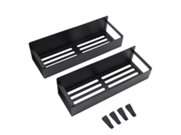 2pcs Suporte Magnético Para Especiarias Para Geladeira Prateleira Magnética Forte Com 4 Ganchos Removíveis Para Segurar Potes De Especiarias Garrafa O
