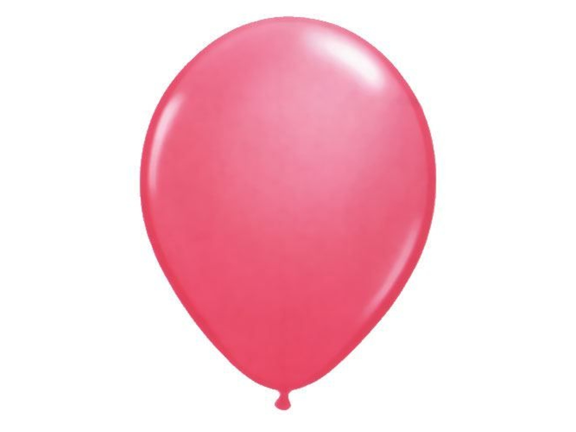'balão - Quatatex - Rosa Quente - Tamanho 11'' - Latex Natural - Biodegradável'