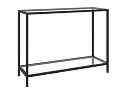 Console Table, Console Tables Vidaxl Transparente Vidro (100 X 35 X 75 Cm)