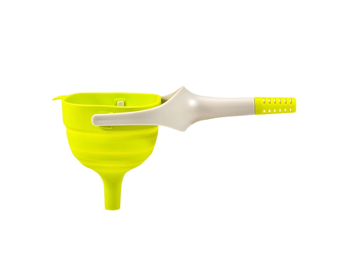 Funil De Cozinha Dobrável Em Silicone Com Boca 10, 4cm 4, 1 Polegadas De Largura Para Servir Azeite E Vinho