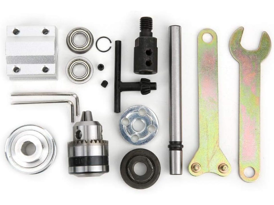 Conjunto De Fuso B10 Sem Motor, Acessório Furadeira Bancada Com