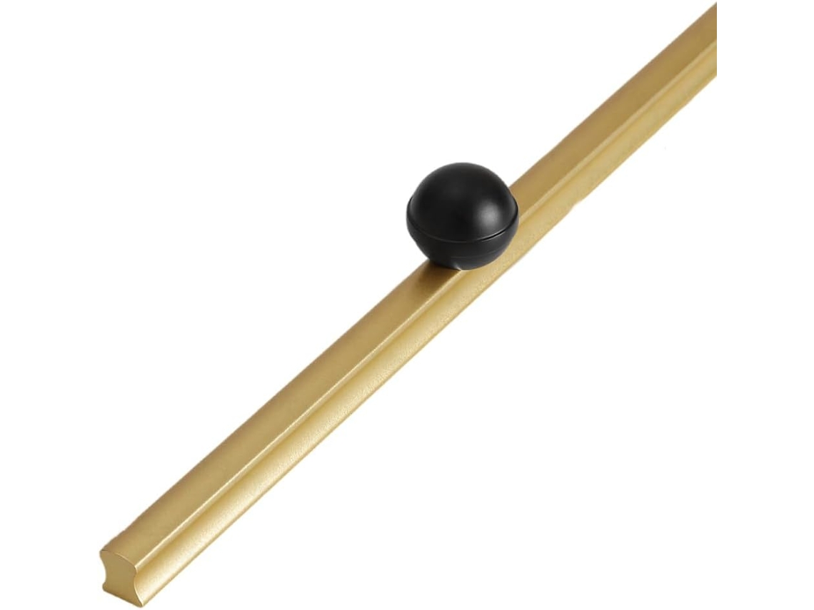 Puxador Longo Preto Para Móveis, 1000mm, Dourado, Para Armários De Cozinha, Portas E Gavetas, Em Liga De Alumínio