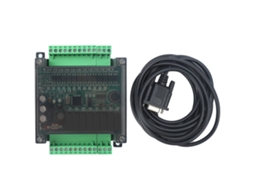 Controlador Plc Programável com Módulo de Controle Industrial e Cabo Dvp 2n 1n 20mr