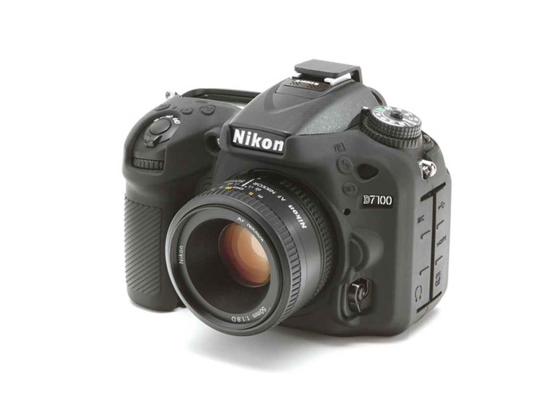Capa para Nikon D7100/d7200 Acessórios para Estojo de Câmera em Silicone CUICH (preto)