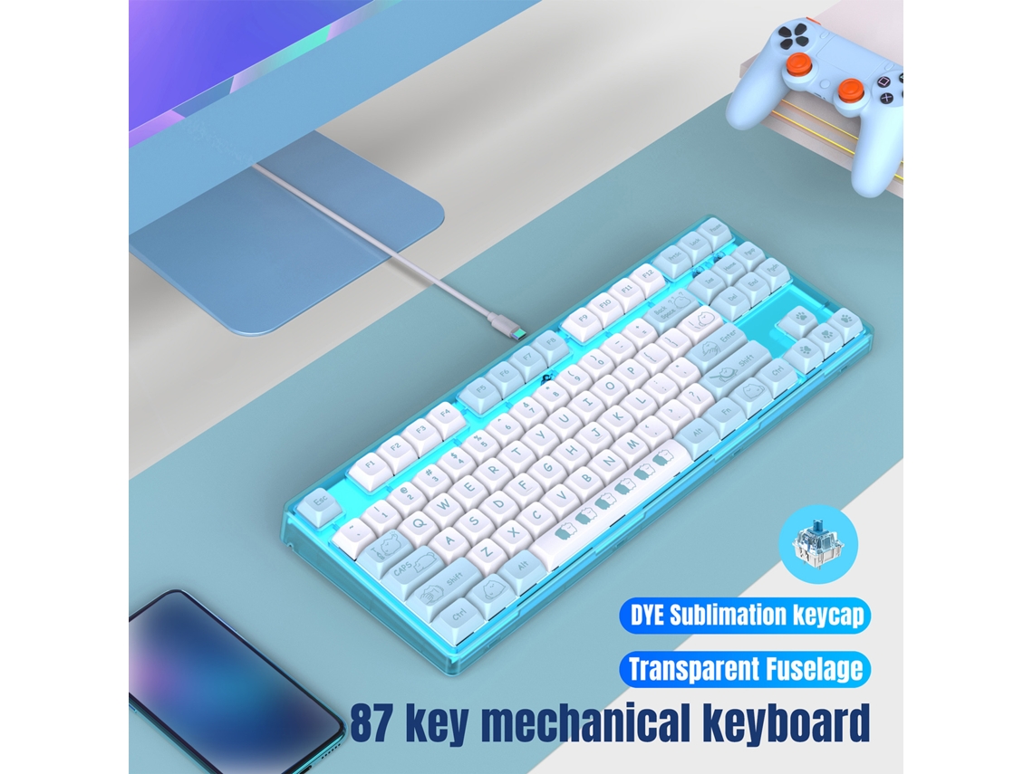 Teclado Mecânico LAXISCREED L600 Rgb