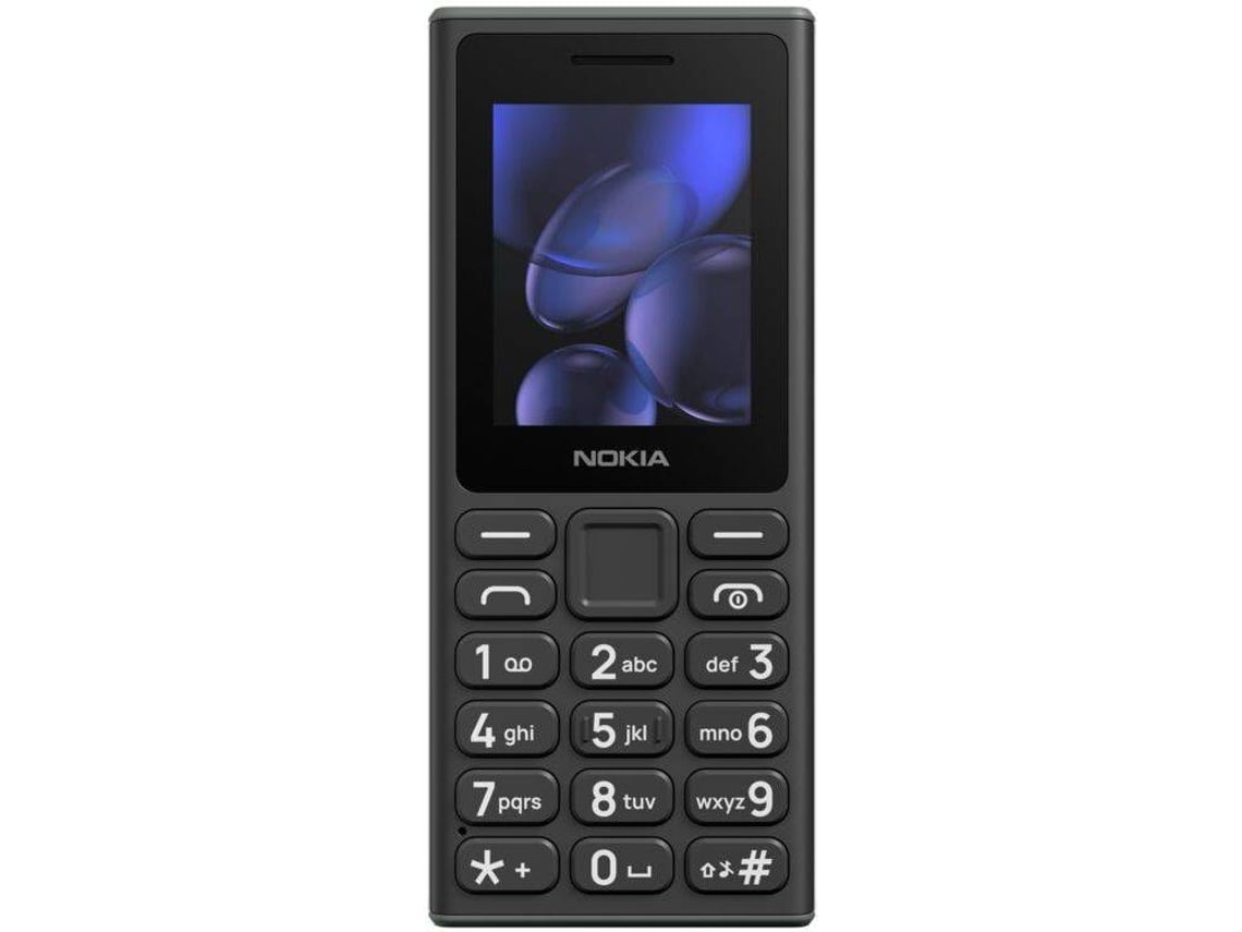Telemóvel Senior NOKIA 105 2024 (4 Mb + 4 Mb - Preto)