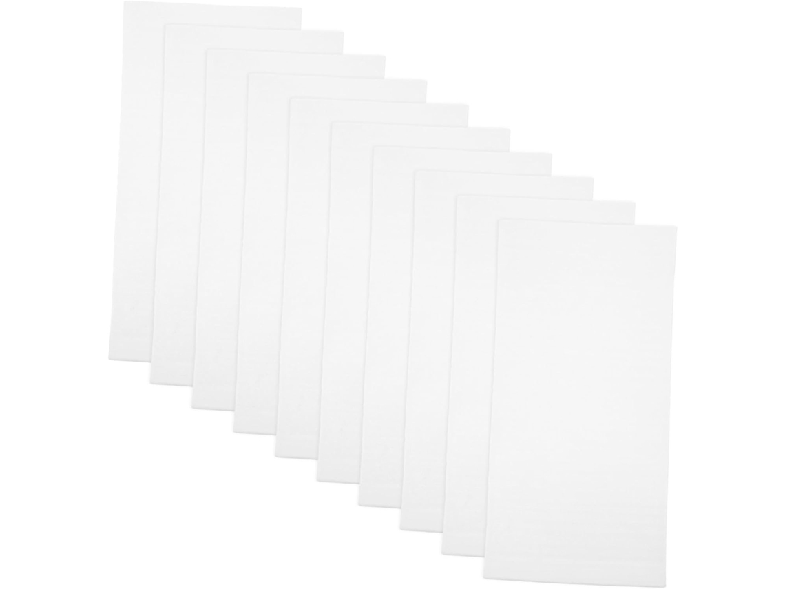 Pacote com 100 Sacos de Espuma Antichoque para Envio, Sacos Reutilizáveis para Mudança, Proteção e Transporte