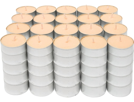 Velas Perfumadas para Chá Vela para Aquecedor de Chá Tealight Duração de 4 5 Horas Cheiro de Frutas Tropicais COM-FORT HOUSE