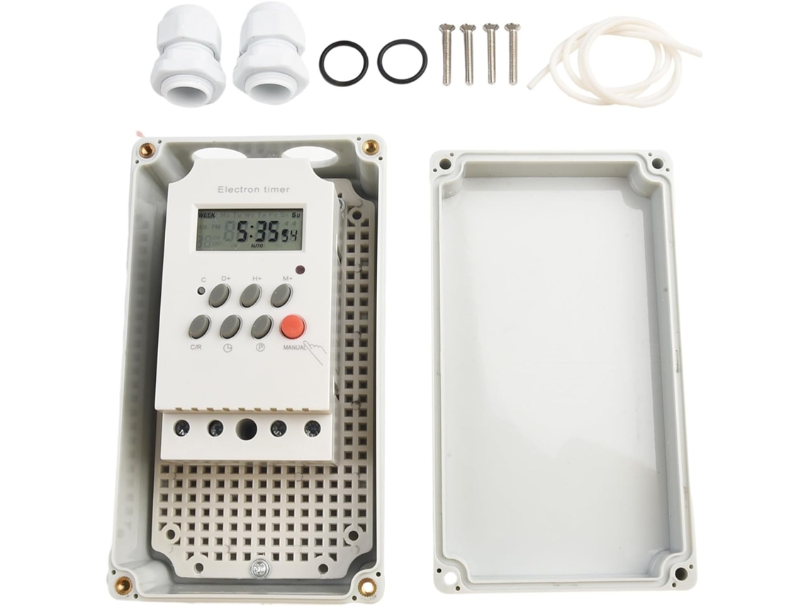 Interruptor Temporizador Digital De 30 A 230 V Ca Classificação Ip65