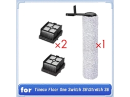 Acessórios Para Aspirador De Pó E Água Tineco Floor One Switch S6/stretch S6: Escova De Rolo, Filtro Hepa