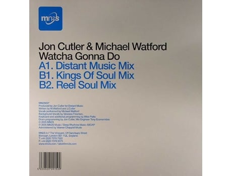 Vinil Watcha Gonna Do Mn2s
