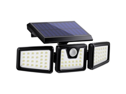 Refletor Solar de 3 Cabeças com Sensor de Movimento AQUAFORGE