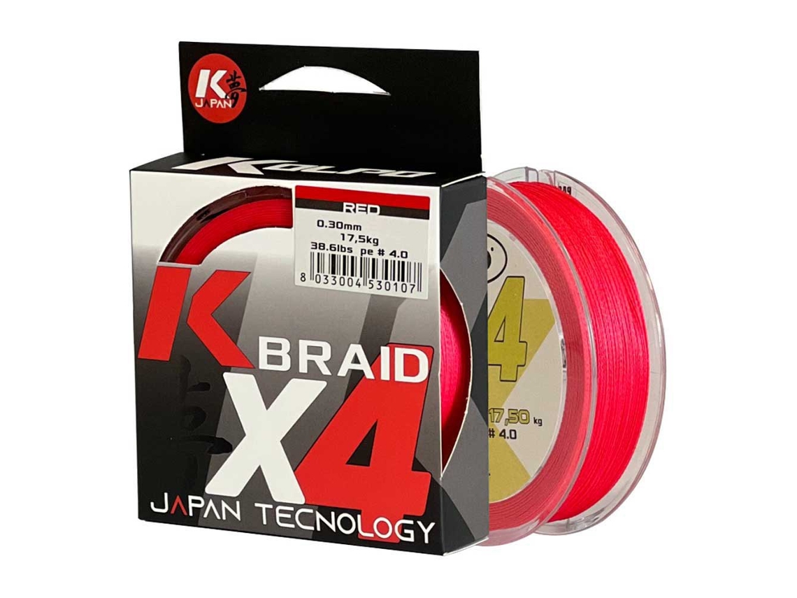 Trançado Kx4 150 M Transparente 0.080 Mmkolpo