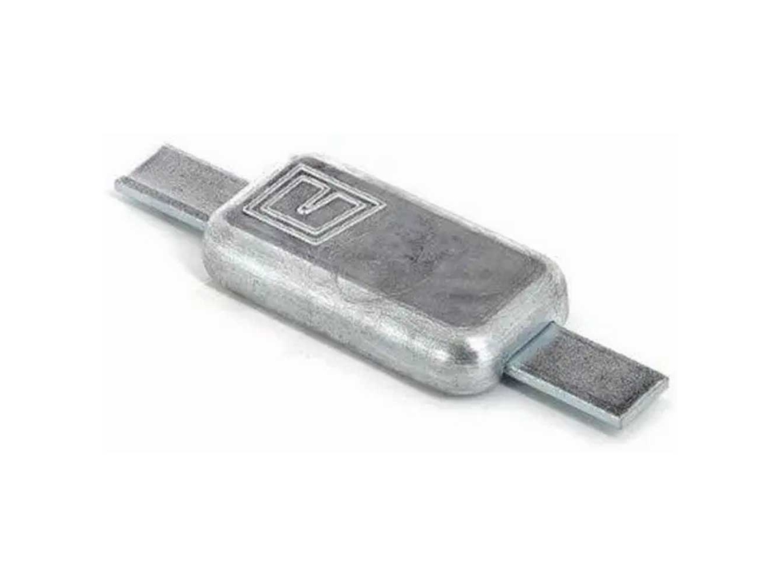 Casco de Alumínio Ânodo Do Casco Rectangular Prateado 2.40 kgvetus