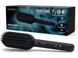 Modelador de Cabelo REVAMP BR-2000 Progloss Deepform Ceramic Straightening (Outlet Grade A - 130-210 ºC - 5 Níveis de temperatura)