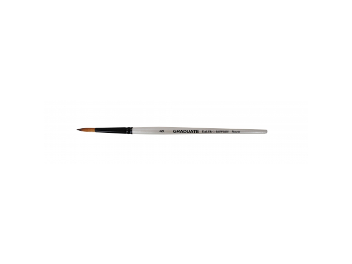 Pincel DALER ROWNEY Sintético Redondo Graduate Cabo Curto (6''  20,6 Mm)
